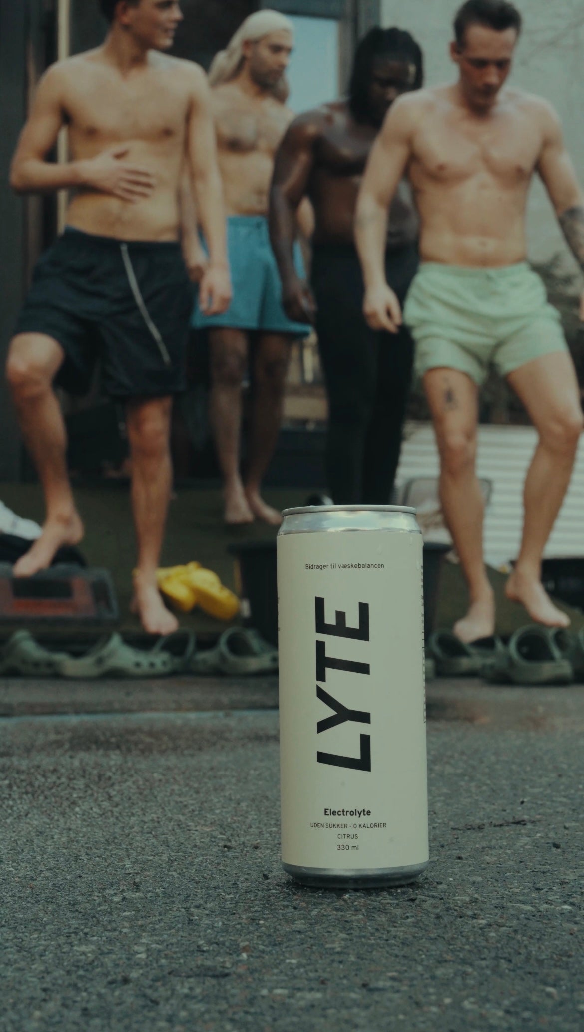 LYTE Citrus elektrolytdrik i sauna